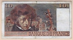 Francia bankjegy 10 Frank