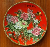 Kínai szegfűmintás tányér