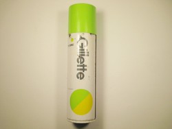 Retro Gillette borotvahab spray flakon - 1980-as évekből