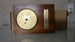 Régi Forster Torr barométer hőmérővel, DDR