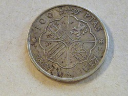KK548 1966 Ezüst 100 peseta Spanyolország