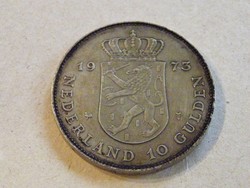 KK545 1973 Ezüst  10 gulden Hollandia