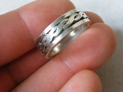 KK567 Nagyméretű ezüst férfi gyűrű fémjelzett