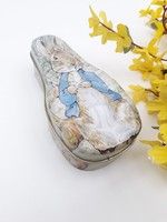 Nyuszis húsvéti ajándékdoboz Beatrix Potter Péter nyúl - fém bádog doboz - nyuszi húsvét dekoráció 