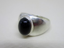 Gyönyörű art deco ónix köves ezüstgyűrű