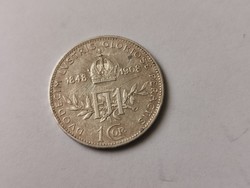 1908 ezüst jubileumi 1 korona