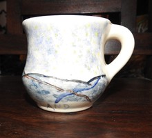 Hand painted handmade Irish mug