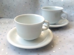 Alföldi fehér Saturnus kávés csészék 2db 