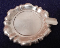 Kis ezüst hamutartó tálka / hamutál