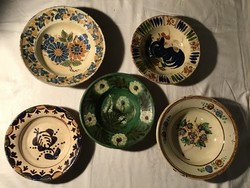  Régi erdélyi fali tál tányér tányérok