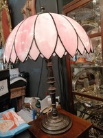 Szecessziós Tiffany stílusú asztali lámpa
