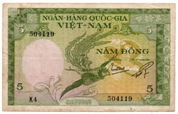 Dél-Vietnam 5 Dong, 1956