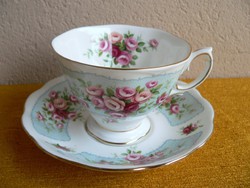 Angol, Royal Albert porcelán csésze alátéttel