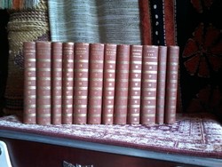 Szép irodalmi művek Franklin társulat kiadása12 kötet
