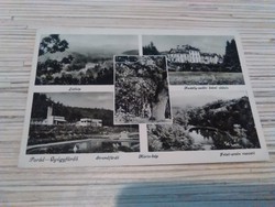 Régi képeslap Parád-Gyógyfürdő (1942)