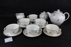 1ft Hollóháza porcelán 6 személyes teás készlet /GP4003/ Hollóházi