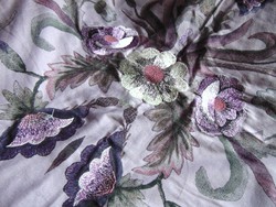 Csodaszép Marks & Spencer lila hímzett paplanhuzat 