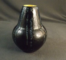 Mini tófej kerámia váza 11 cm 