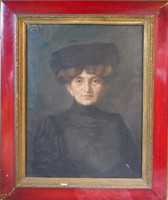 Kende Géza: Női portré 1909