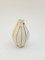 Budapest Porcelán mini váza - magyar retro kerámia váza