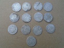 13db Lengyel ezüstpénzek