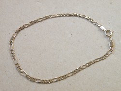 KK673 Szép ezüst figaró  karkötő 21 cm