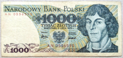 Lengyelország 1000 Zloty 1975