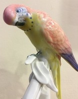 ENS porcelán papagáj,hibátlan