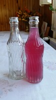 2 screw bottles for sale! Star old soda bottle, bottle