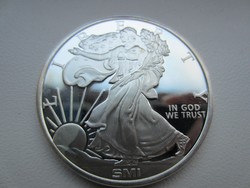 USA Liberty Sas dollar emlék dollár ezüst érme 0.999 1 uncia 31gr 