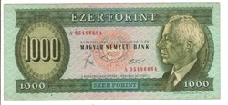 1000 forint 1983 "A" 1.