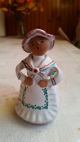 Ceramic statue in Hungarian colors for sale!