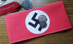 NSDAP nemzetiszocialista "Náci" párt karszalag másolat