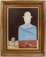 René Magritte Szürrealista Festmény