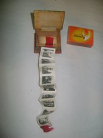 Sopron szuvenír dobozka harmonikára kihúzható mini képeslapokkal