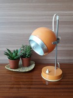 Retro Szarvasi gömblámpa - asztali íróasztali lámpa - midcentury space age