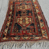 Antik kaukázusi kézi csomózású szőnyeg.Bordjalou kazak.