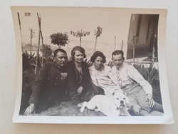 Régi fotó 1929 csoportkép katona fénykép