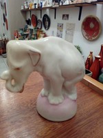 Drasche porcelán figura, elefánt