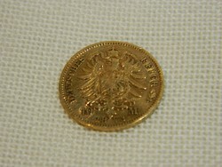 1873 I. Wilhelm arany 10 Márka.
