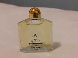 Vintage Guerlain: Heritage  eau de toilette  4 ml ( férfi mini parfüm)