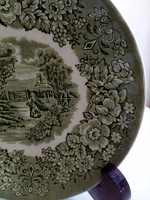 Memory lane british anchor series, green pattern plate 15 cm