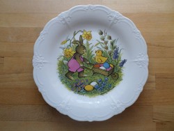 Tirschenreuth Bavaria Baronesse tányér lapostányér tavaszi húsvéti mintával 26 cm