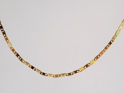 Yellow gold necklace (zal-au77467)