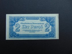 VH. 2 pengő 1944 Nagyon szép ropogós bankjegy 01 