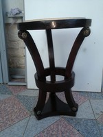  art deco asztal márvány lappal.Vintage szobortartó,vagy asztal kiegészítő bútor! Posztamens .