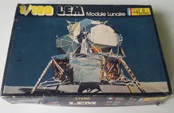 Heller 1/100 LEM Module Lunaire Francia 50db.-os müanyag modul makett új, ragasztó nélkül! 1980 évek