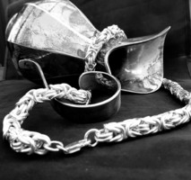 Ezüst nyaklánc királylánc 370 g.nem volt viselve  ​