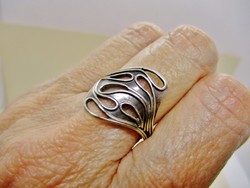 Nagyon szép  szecessziós  ezüst gyűrű