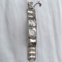 Izraeli ezüst, extra szép és különleges óra opállal (Shablool)